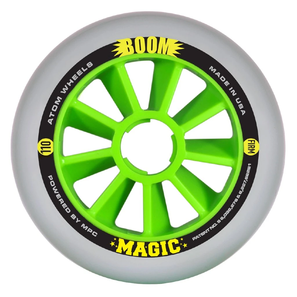 Atom Boom Magic Inline Speed Wheel - 110mm 1 Atom Boom Magic Inline Speed Wheel - 110mm