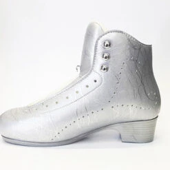 Belati - Iris Artistic Skating Boot - Silver Or Pearl -Roller Skate Shop BelatiIris Silver 2
