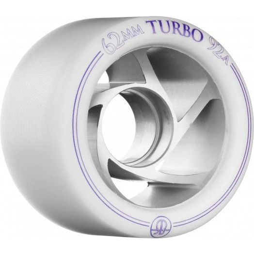 Bones Turbo Wheels - White - 8 Pack 2 Bones Turbo Wheels - White - 8 Pack - Image 2
