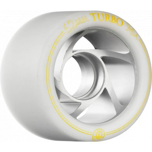 Bones Turbo Wheels - White - 8 Pack 3 Bones Turbo Wheels - White - 8 Pack - Image 3