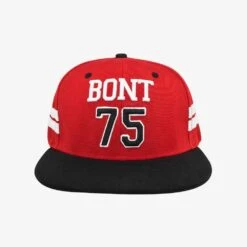 Bont 75 - Snapback Hat -Roller Skate Shop Bont75SnapbackHat Red2