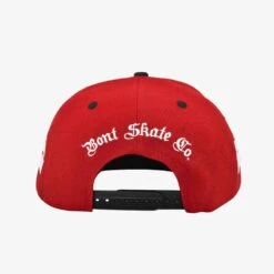 Bont 75 - Snapback Hat -Roller Skate Shop Bont75SnapbackHat Red3