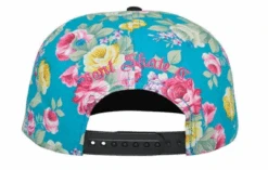BONT Snapback Hat -Roller Skate Shop BontCap TealFlower3
