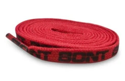Bont - Inline Speed Skating Laces -Roller Skate Shop Bont lace red