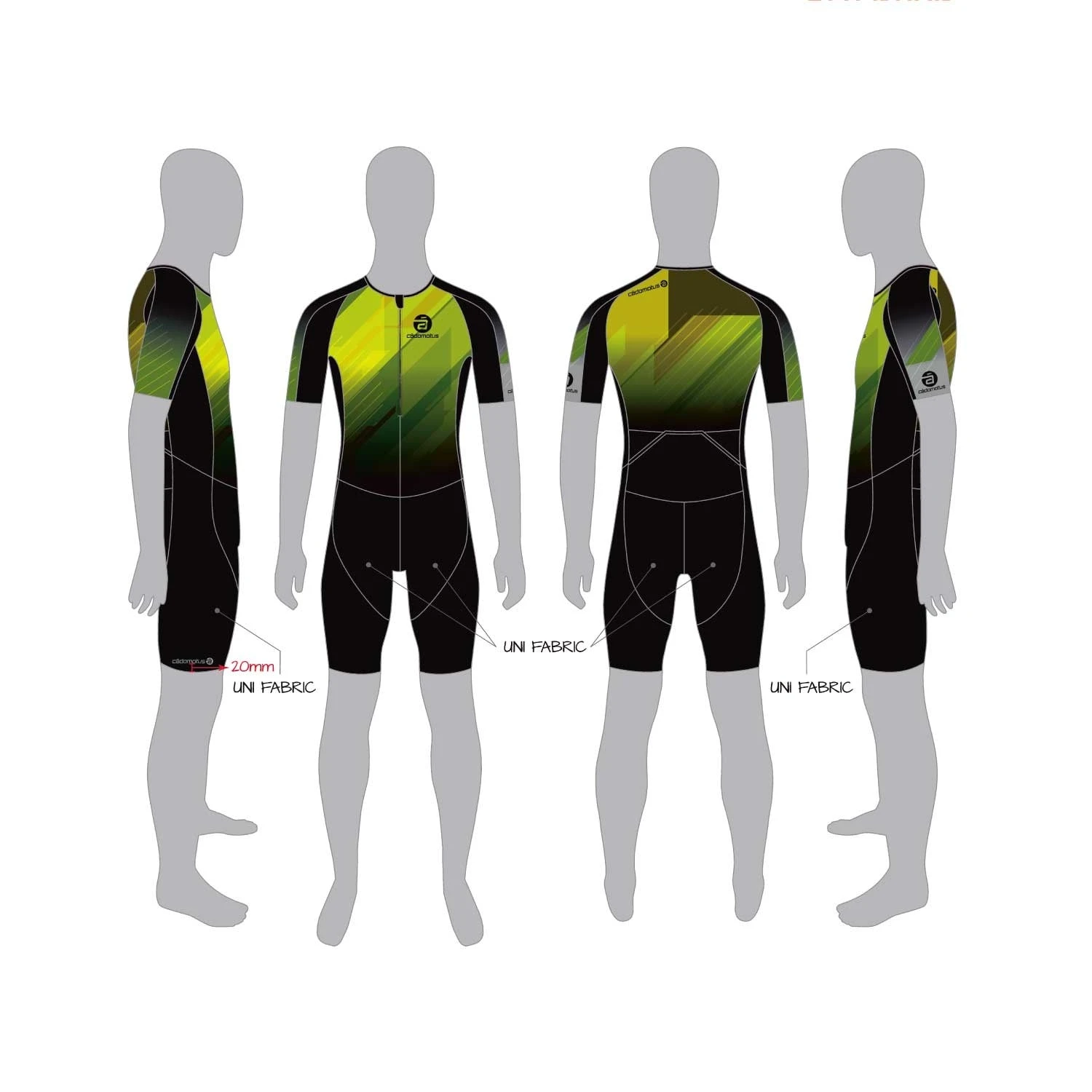Cádomotus - Inline Speed Skin Suit 5 Cádomotus - Inline Speed Skin Suit - Image 5