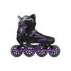 Canariam - Roller Purple / Black Adjustable Inline Skate