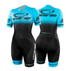 Canariam - Racing Skinsuit -Roller Skate Shop CanariamBasicSkinSuit Blue Green
