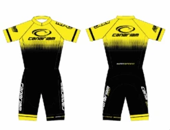 Canariam - Racing Skinsuit -Roller Skate Shop CanariamSkinsuit Black Yellow
