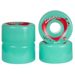 Chaya - Big Softie's Outdoor Quad Wheels (4-pack) -Roller Skate Shop Chaya big softies clear teal 3