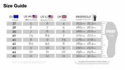 Crazy - DV8 Inline Skate -Roller Skate Shop Crazy DV8SizeGuide