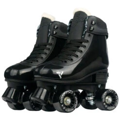 Crazy - Jam Pop Adjustable Quad Skates - Black 9 Crazy - Jam Pop Adjustable Quad Skates - Black -Roller Skate Shop Crazy JamPop Black 5