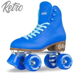 Crazy Retro Roller Skates - Adjustable -Roller Skate Shop CrazyRetro Blue