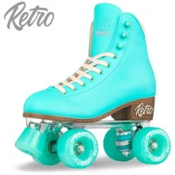 Crazy Retro Roller Skates - Adjustable -Roller Skate Shop CrazyRetro Teal