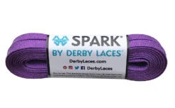 Derby Lace - Spark -Roller Skate Shop Debry Laces Purple Spark