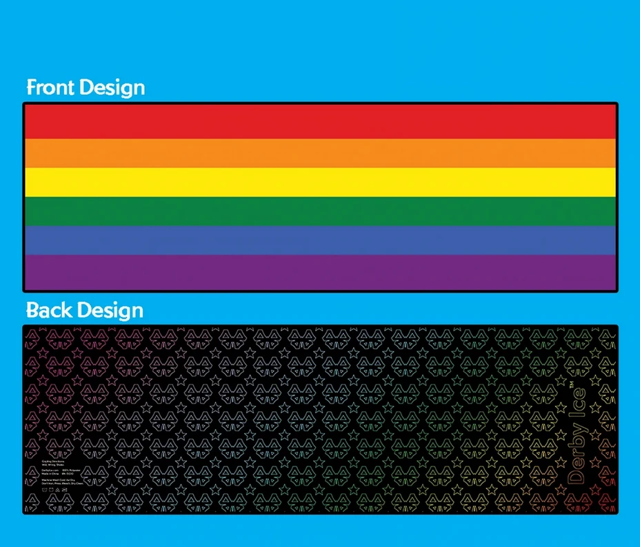 Derby Ice Towel - XLarge Print 4 Derby Ice Towel - XLarge Print - Image 4