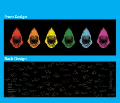 Derby Ice Towel - XLarge Print 10 Derby Ice Towel - XLarge Print -Roller Skate Shop DerbyIceTowel Shark