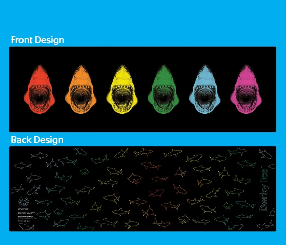 Derby Ice Towel - XLarge Print 5 Derby Ice Towel - XLarge Print - Image 5