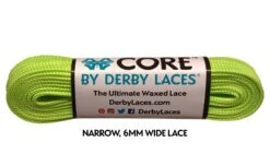 Derby Laces - CORE -Roller Skate Shop DerbyLaces Core LimeGreen