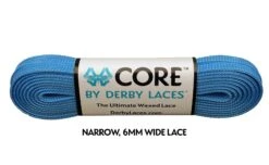 Derby Laces - CORE -Roller Skate Shop DerbyLaces Core PoolBlue