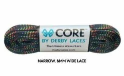 Derby Laces - CORE -Roller Skate Shop DerbyLaces Core Rainbow