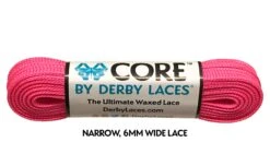 Derby Laces - CORE -Roller Skate Shop DerbyLaces Core HotPink