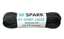 Derby Lace - Spark -Roller Skate Shop DerbyLaces Spark Black