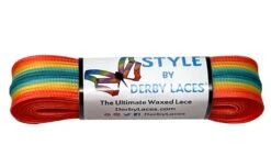 Derby Laces - Style -Roller Skate Shop DerbyLaces Style SavannaSunsetStripe