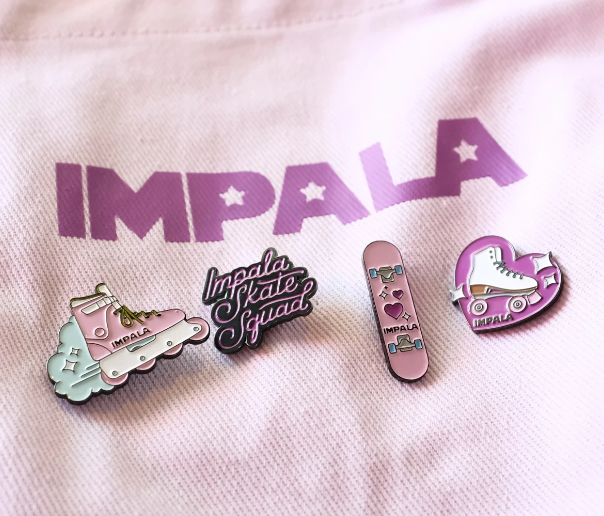 Impala - 4 Pack Enamel Pin Set 6 Impala - 4 Pack Enamel Pin Set - Image 6