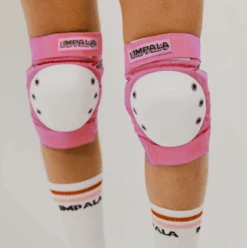 Impala Protective Set - Adult - Pink -Roller Skate Shop Impala YouthKnee Live 1be2979d eb0c 4393 955e 1fcbd8e050b0