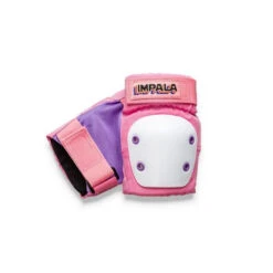 Impala Protective Set Youth - Pink -Roller Skate Shop Impala YouthKneeProtection