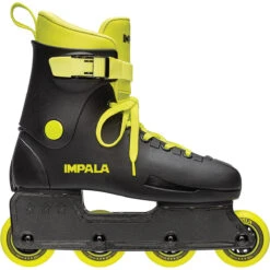 Impala - Lightspeed Inline Skate - Black / Fluoro -Roller Skate Shop ImpalaLightspeed Black Fluoro3