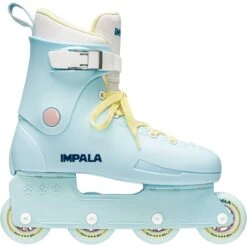 Impala - Lightspeed Inline Skate - Sky Blue / Yellow -Roller Skate Shop ImpalaLightspeed SkyBlue 2