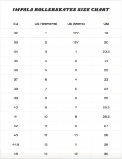 Impala - Samira Quad Skate - Wild Pink 13 Impala - Samira Quad Skate - Wild Pink -Roller Skate Shop ImpalaRollerskatesSizeChart 072d01b0 e32b 415d b610 9168980793e3