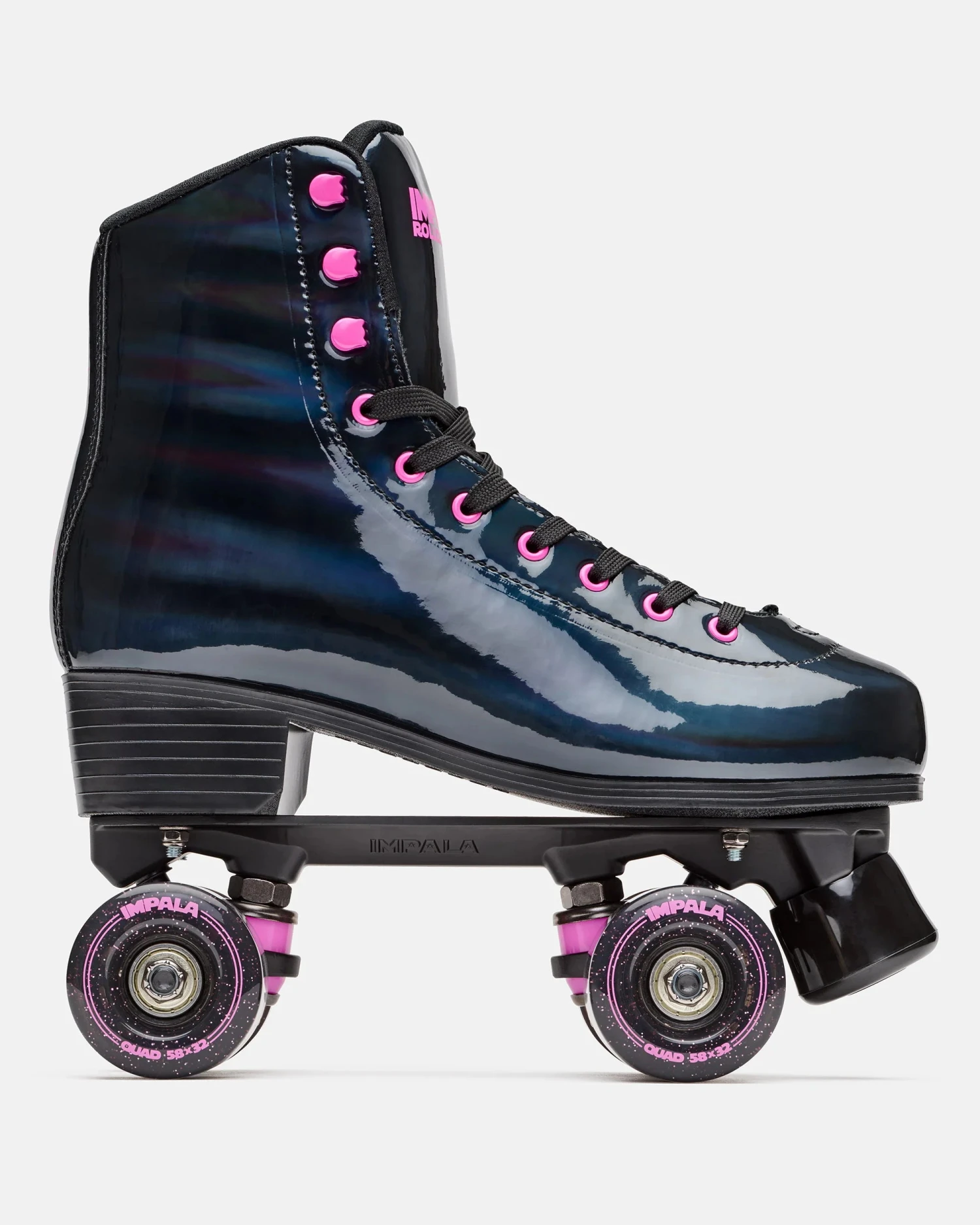Impala Rollerskate - Black Holographic 3 Impala Rollerskate - Black Holographic - Image 3