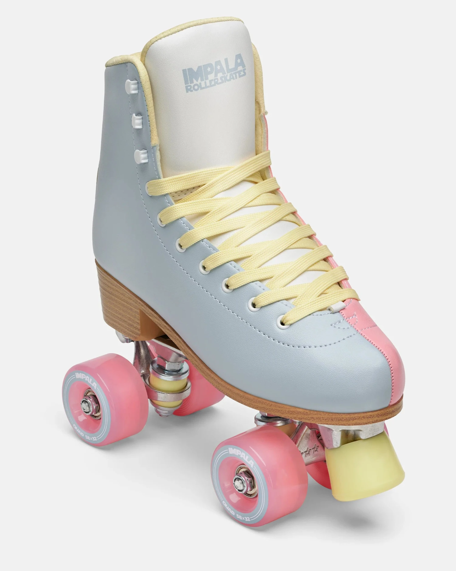 Impala Rollerskate - Blue / Pink Split 1 Impala Rollerskate - Blue / Pink Split