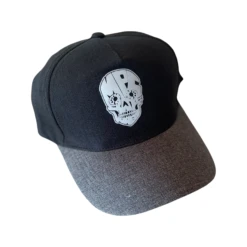 Junk Skull_MPC - Cap -Roller Skate Shop Junk MPC SkullCap GreyPeak