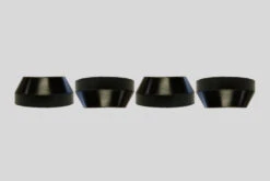Komplex - Urethane Suspensions (Cushions) - (For Axiom Frame) -Roller Skate Shop KomplexAxiom Elastomer Cushion Lower Black EXTRAHARD