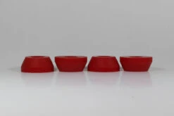 Komplex - Urethane Suspensions (Cushions) - (For Axiom Frame) -Roller Skate Shop KomplexAxiom Elastomer Cushion Lower Red HARD