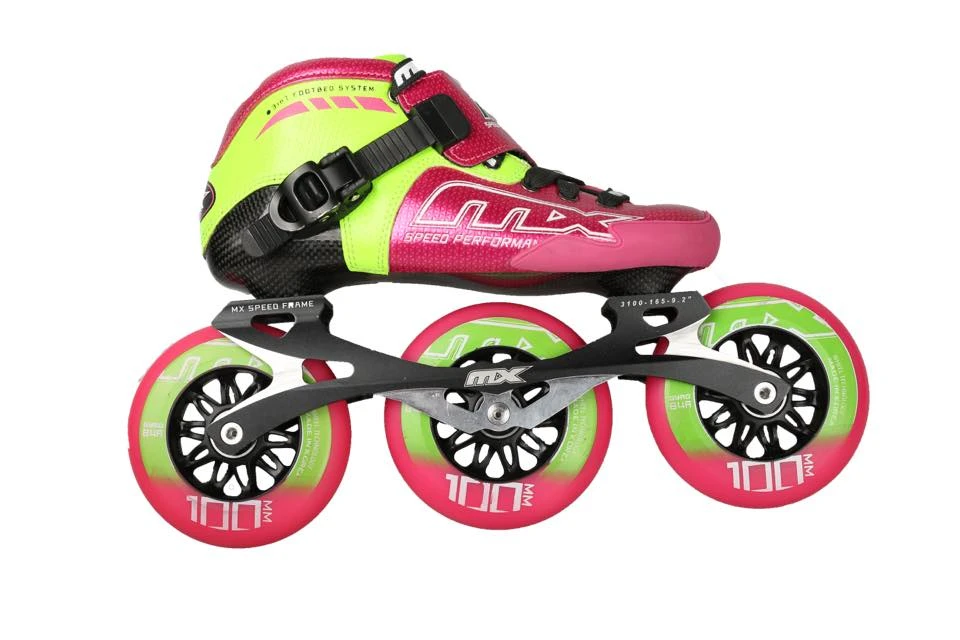 MX-J Speed Skate Package - Pink (Junior) 1 MX-J Speed Skate Package - Pink (Junior)