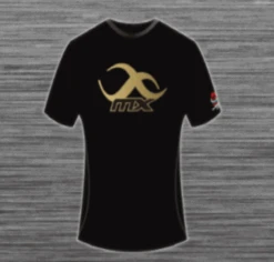 MX Short Sleeve T-Shirt - Gold Print