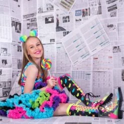 Madmia - Confetti Socks -Roller Skate Shop Madmia confetti socks 3