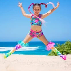 Madmia - Let's Dance Socks (with Tassels) -Roller Skate Shop Madmia lets dance socks 3