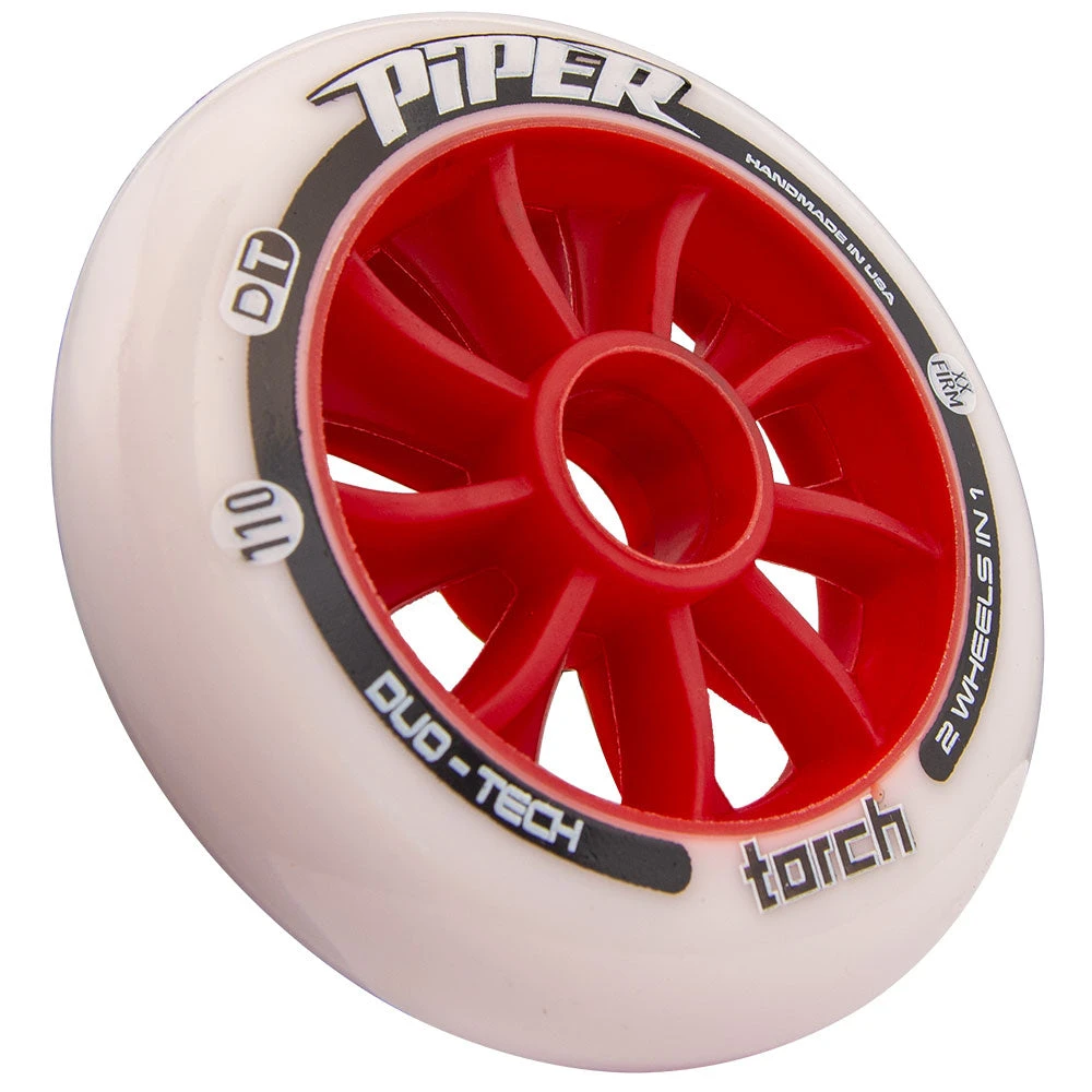 Piper - Torch - Outdoor Inline Speed Wheels - 110mm (Track / Road) 5 Piper - Torch - Outdoor Inline Speed Wheels - 110mm (Track / Road) - Image 5