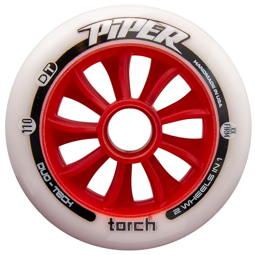 Piper - Torch - Outdoor Inline Speed Wheels - 110mm (Track / Road) 6 Piper - Torch - Outdoor Inline Speed Wheels - 110mm (Track / Road) - Image 6