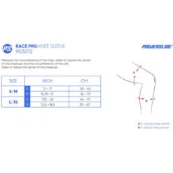 Powerslide Race Pro Knee Sleeve -Roller Skate Shop PowerslideRaceProkneesleeve 4