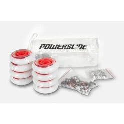 Powerslide ONE Combo Wheels Set - 80mm & 84mm (8-pack) -Roller Skate Shop Powerslide F1 wheels 76mm set 1 77f8a1b4 313a 45a5 ab66 ba76788b3f3a