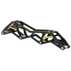 Powerslide Triple X - Inline Speed Frame - 4x110 (Black / Gold)