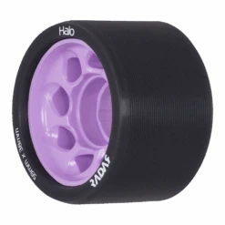 Radar Halo - Quad Wheel - (4 Pack) -Roller Skate Shop Radar Halo 84A Purple Angle