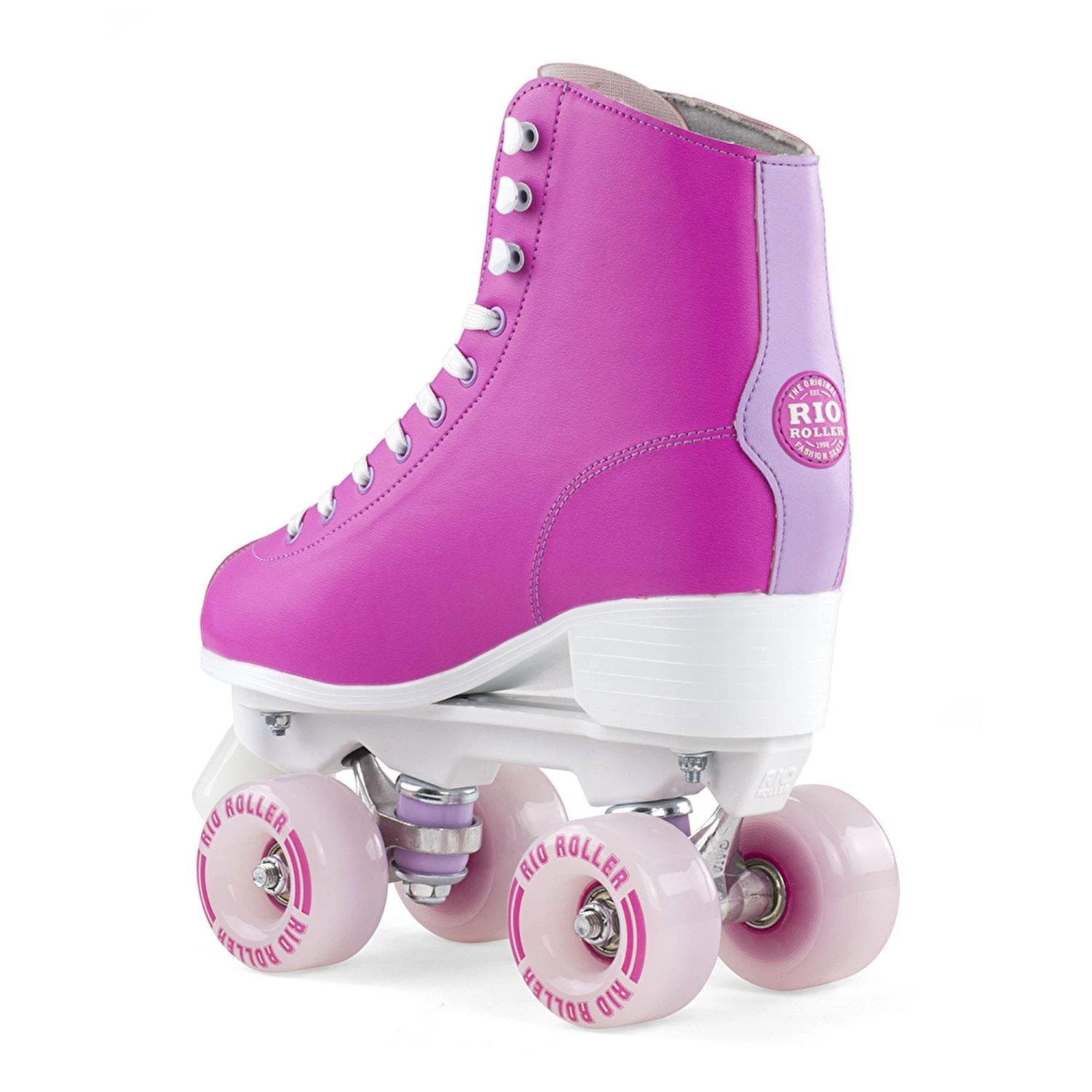 Rio Roller - Script Skates - Pink / Lilac 2 Rio Roller - Script Skates - Pink / Lilac - Image 2