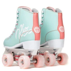 Rio Roller - Script Skates - Teal / Coral 7 Rio Roller - Script Skates - Teal / Coral -Roller Skate Shop Rio script teal coral 4